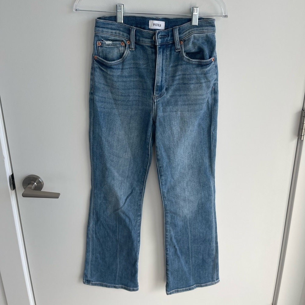 Pistola Women's Blue Denim Jeans